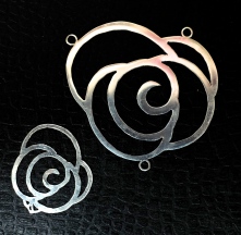 Rose Clasp and Pendant